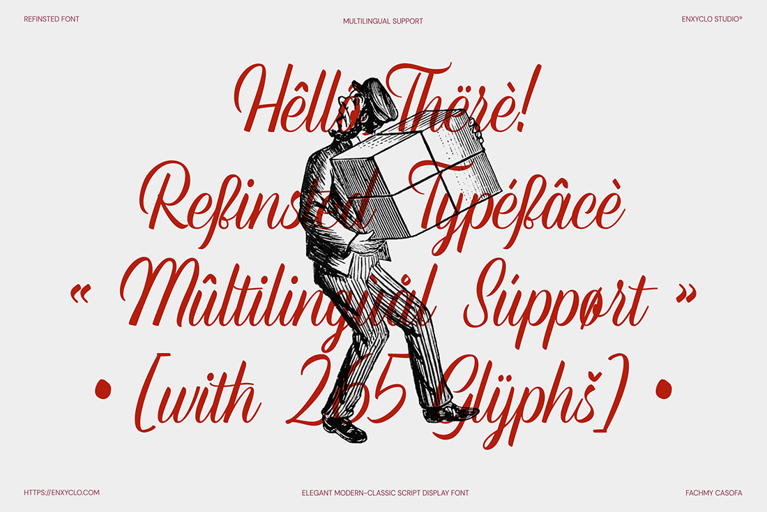 Refinsted — Elegant Script Calligraphy Font — image 15