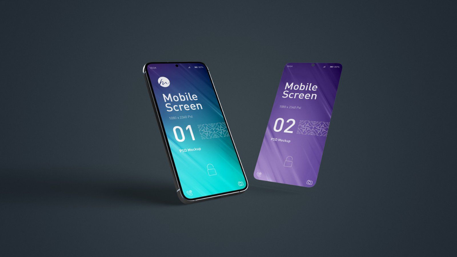 Smartphone Screen Mockup - 5 PSDs — image 6