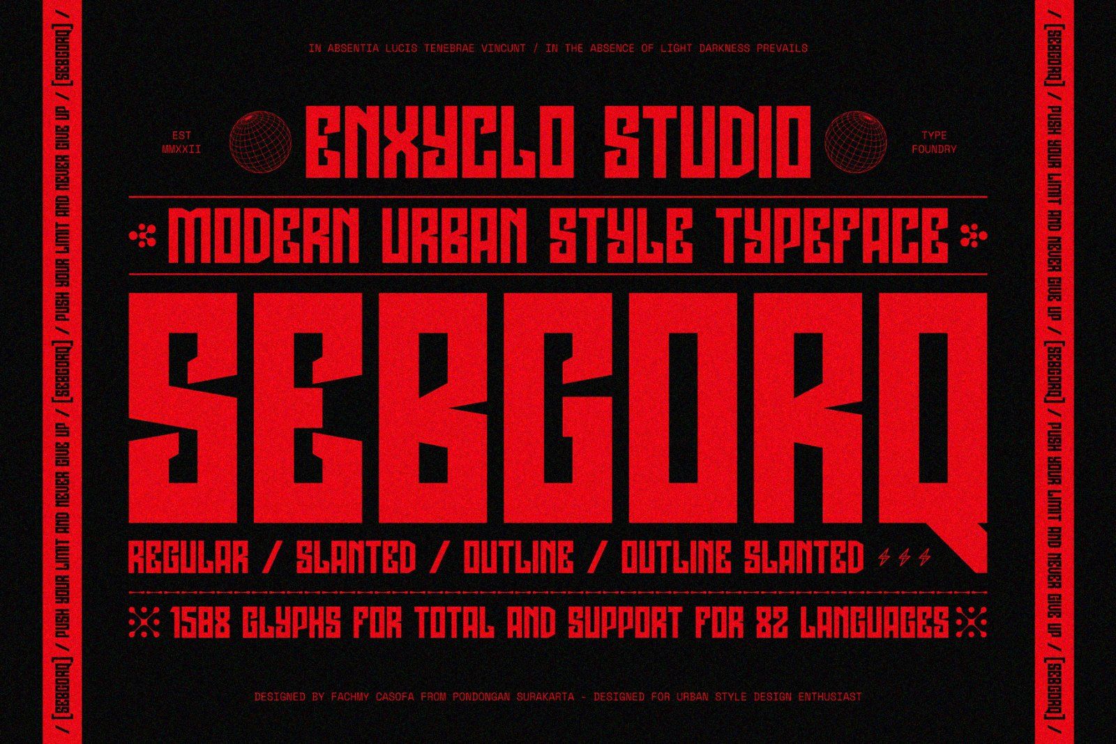 Sebgorq - Urban Font — image 1