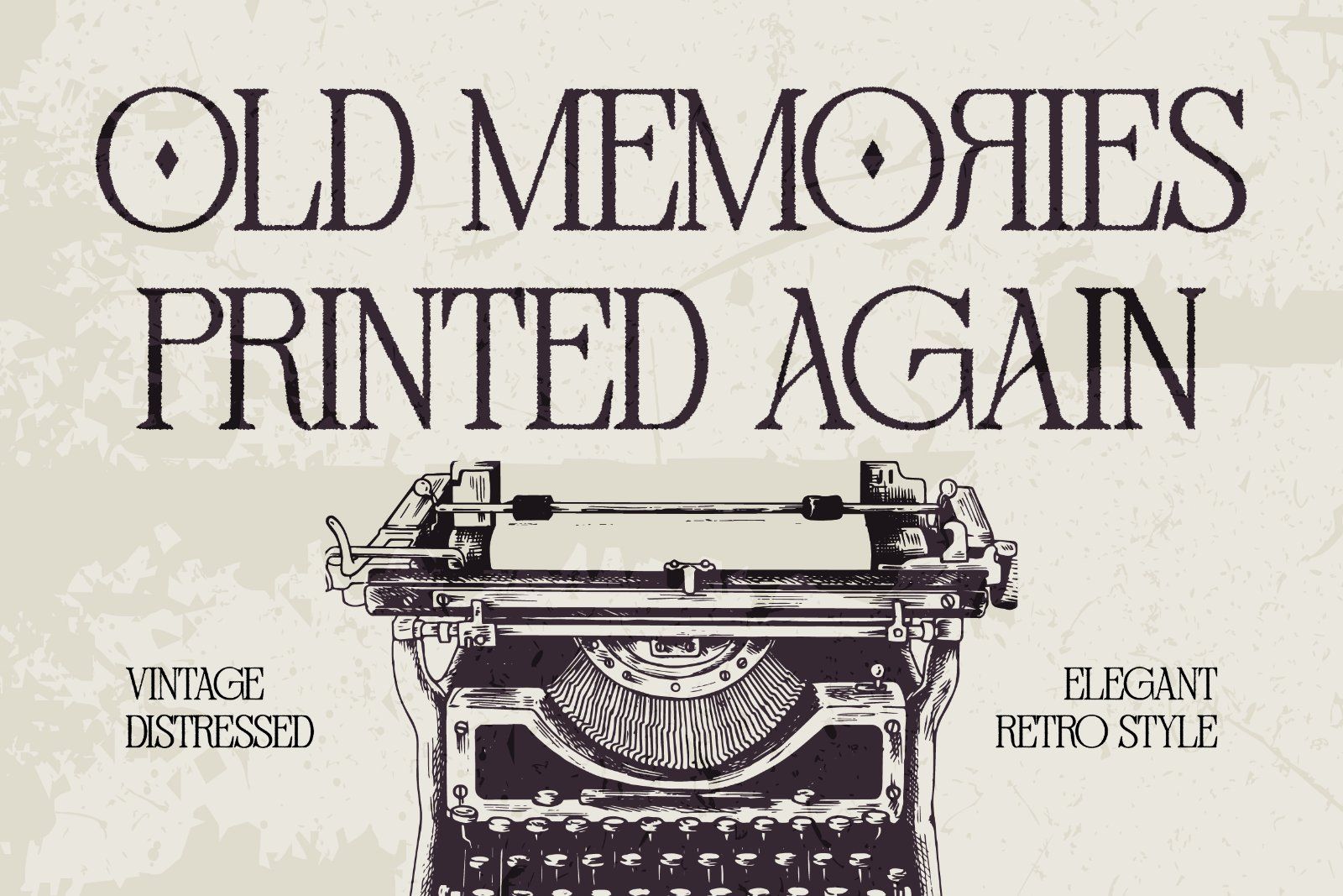 Distressed Sherlock – Elegant Serif — image 3