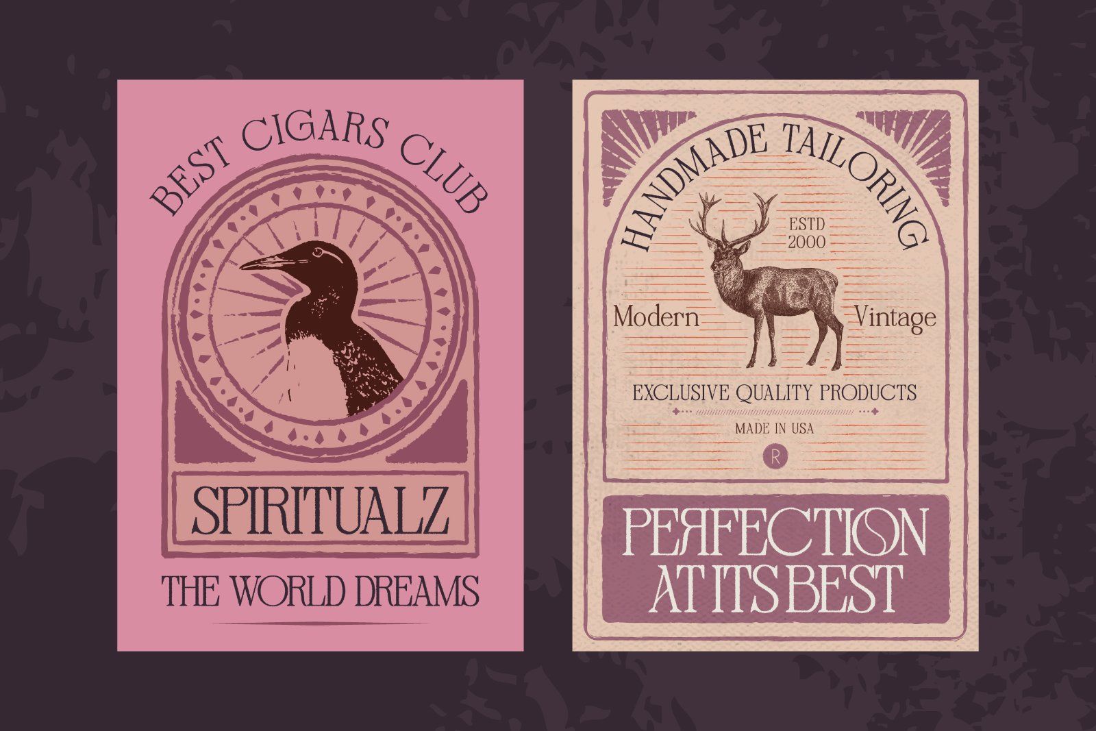 Distressed Sherlock – Elegant Serif — image 5