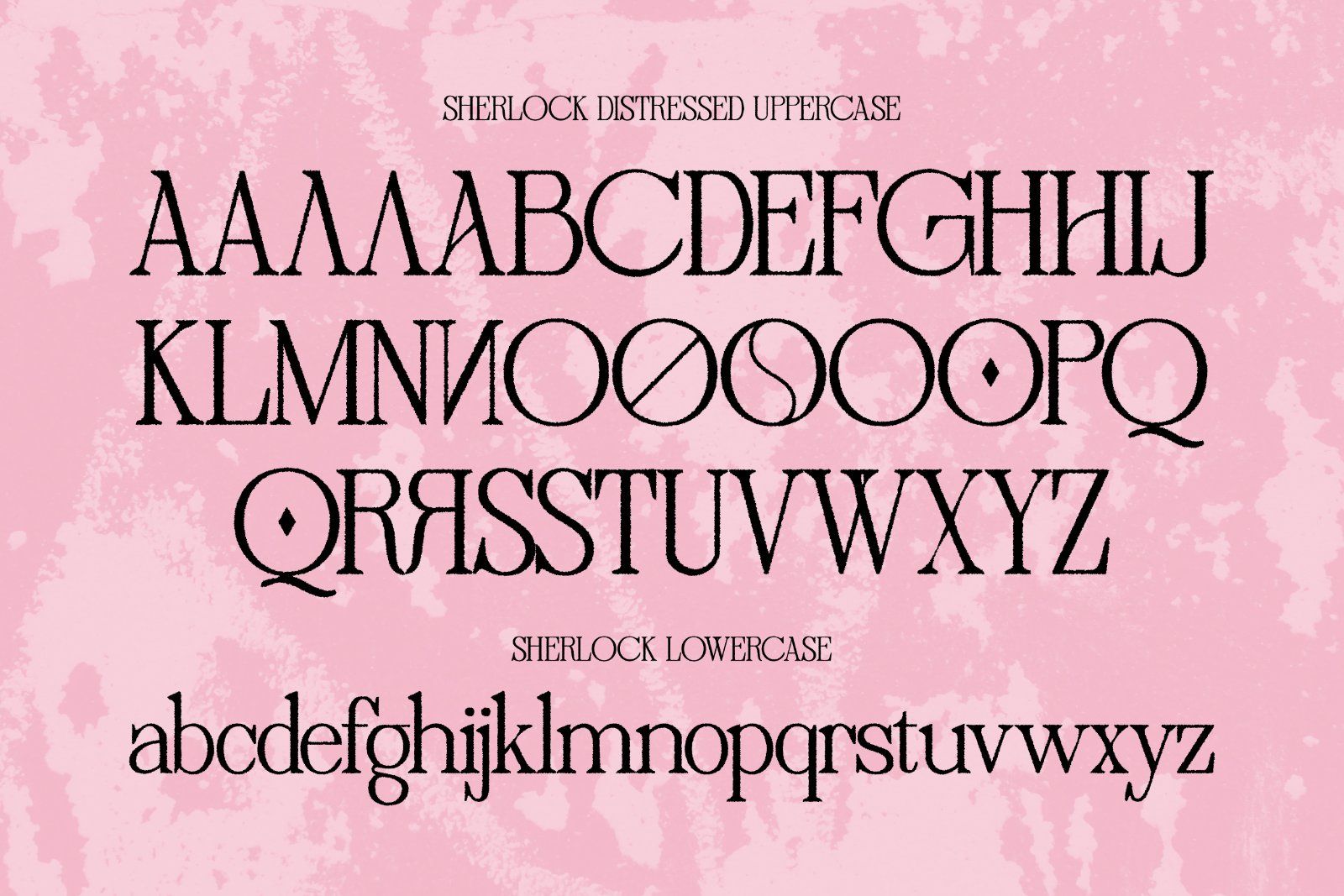 Distressed Sherlock – Elegant Serif — image 7