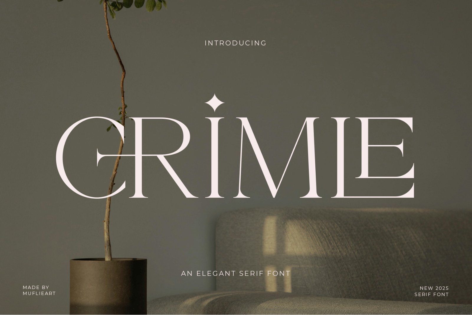 Crimle - An Elegant Serif Font — image 1