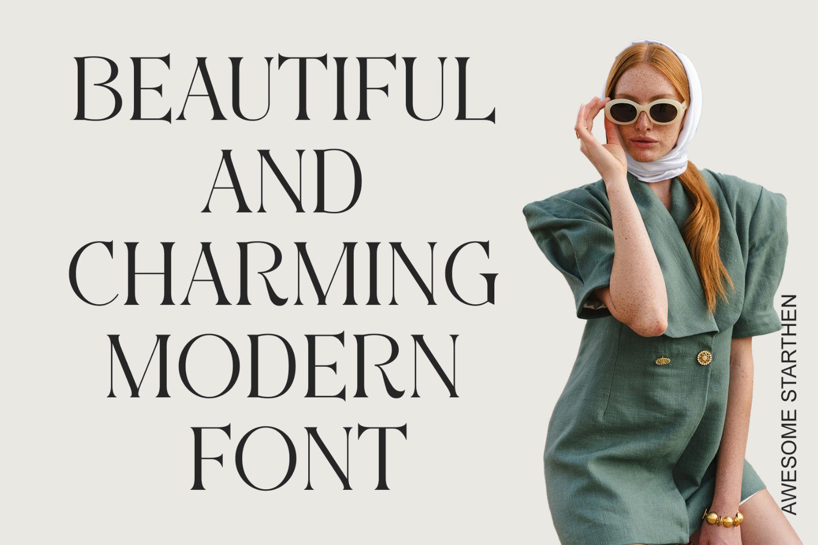 Aweshome Starthen - Modern & Beauty Serif — image 2