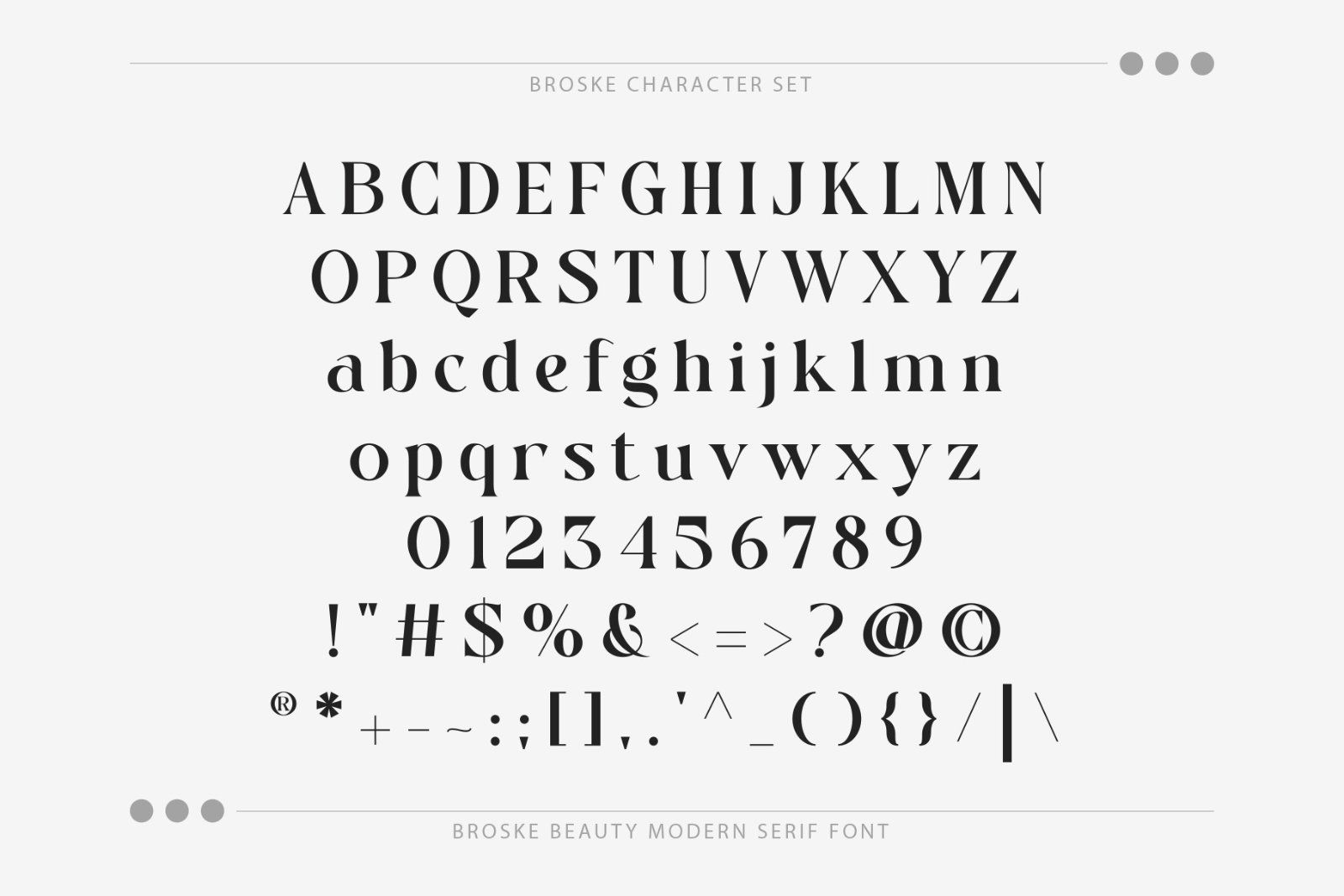 Broske - Beauty Modern Serif — image 7