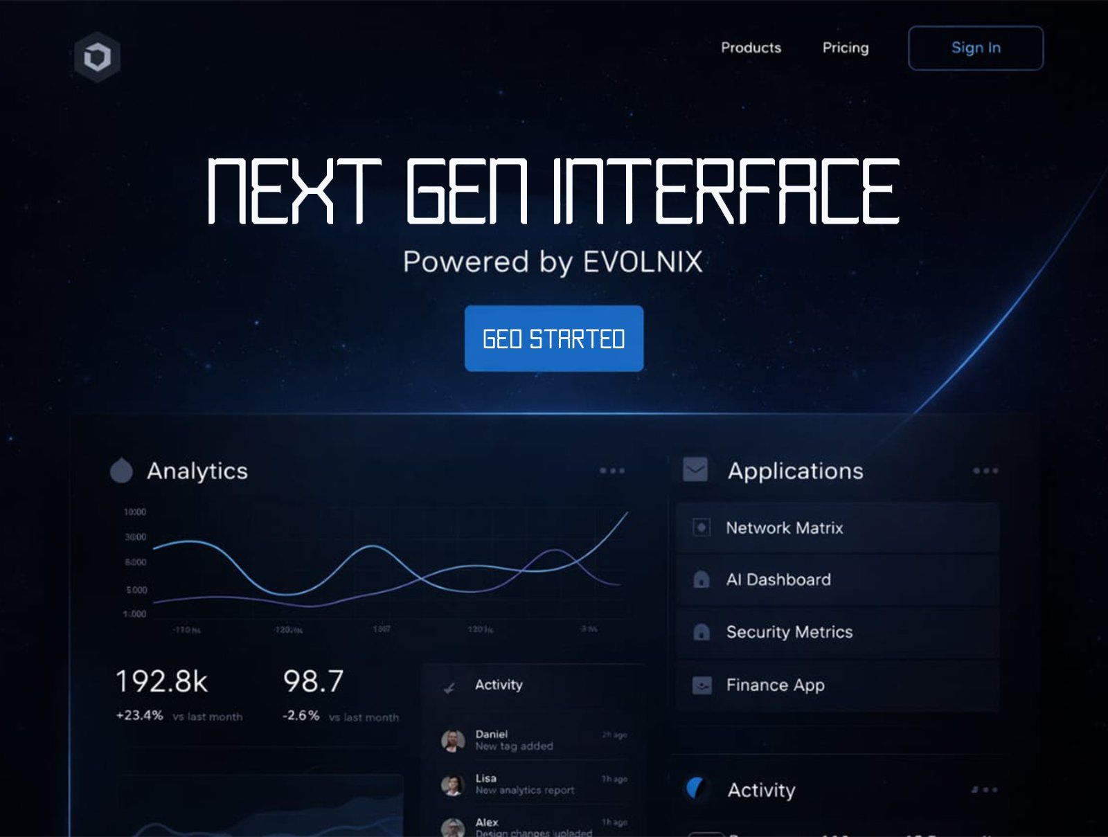 EVOLNIX - A FUTURISTIC FONT — image 2