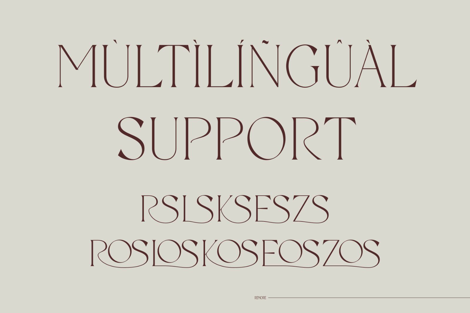 Remore | Modern And Elegant Serif — image 10