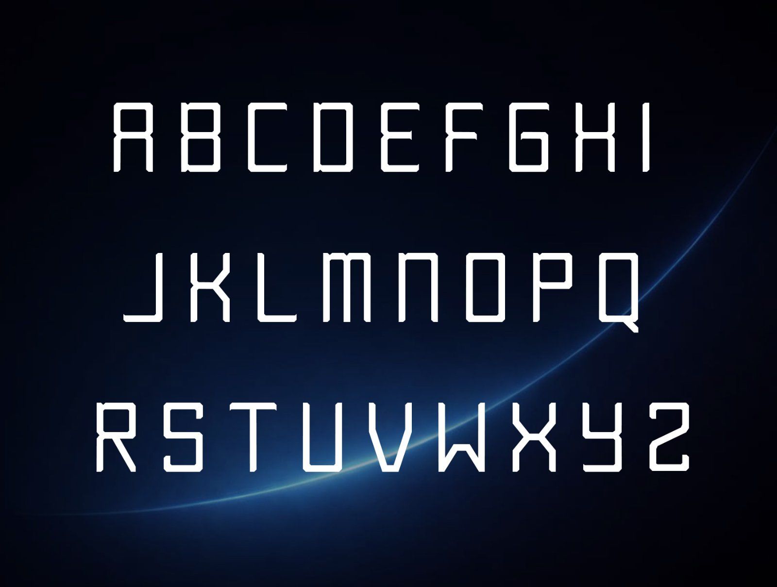 EVOLNIX - A FUTURISTIC FONT — image 5