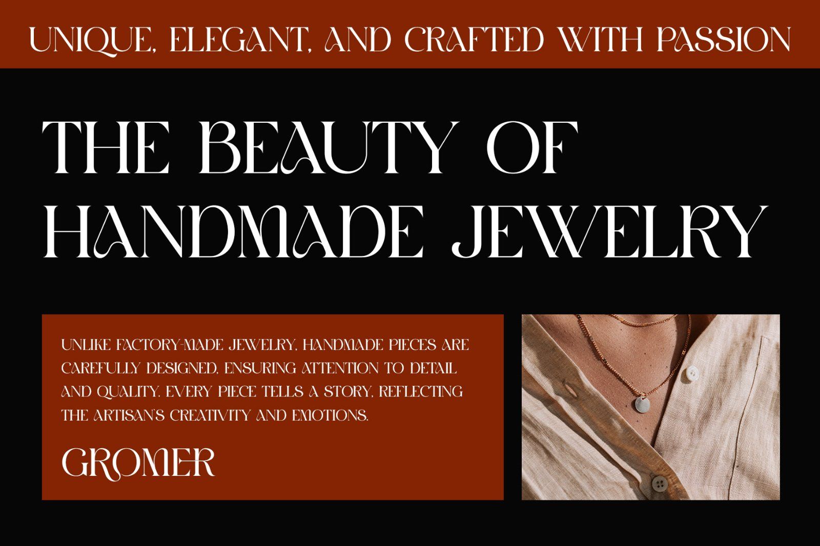 GROMER Elegant Ligature Serif — image 3