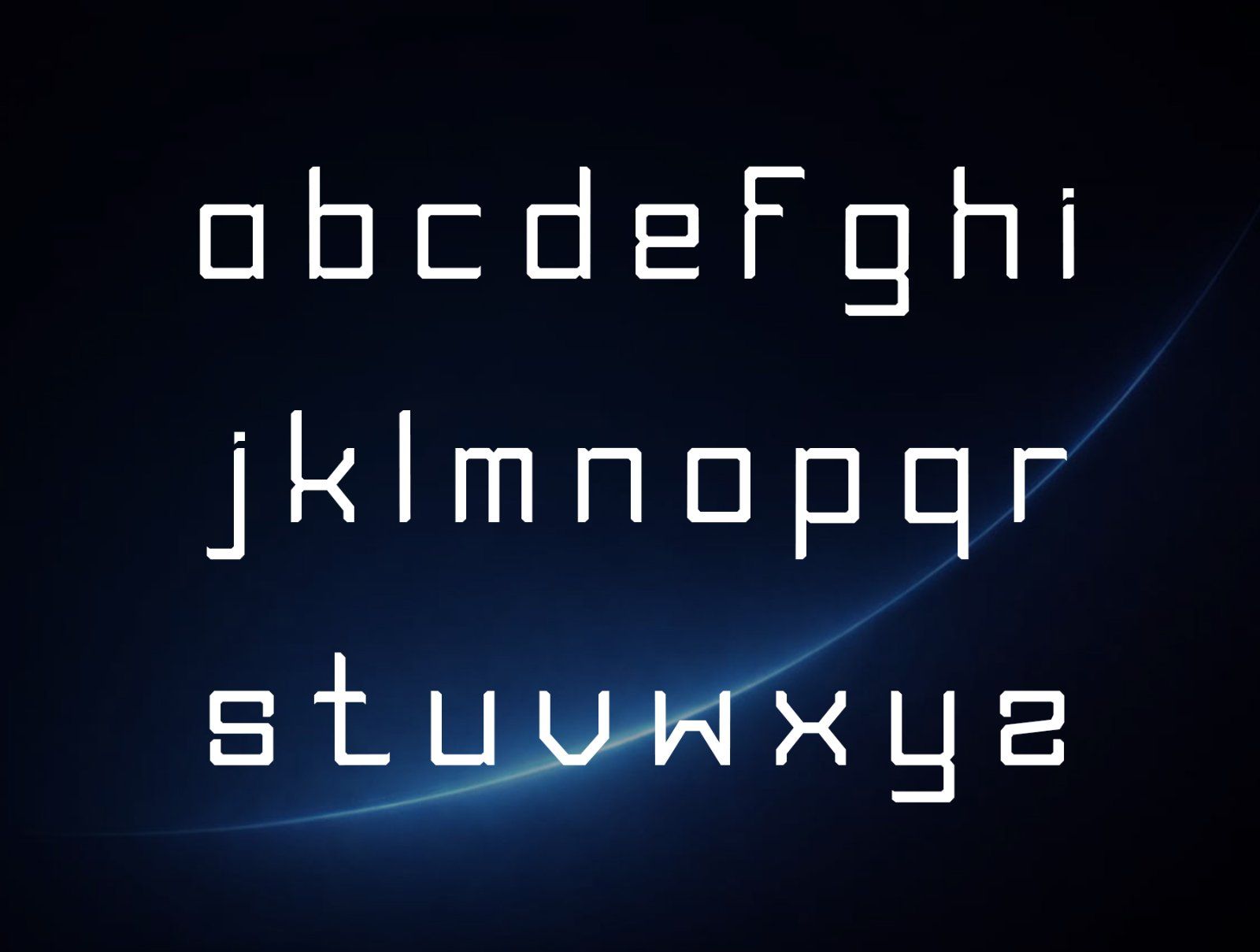 EVOLNIX - A FUTURISTIC FONT — image 6