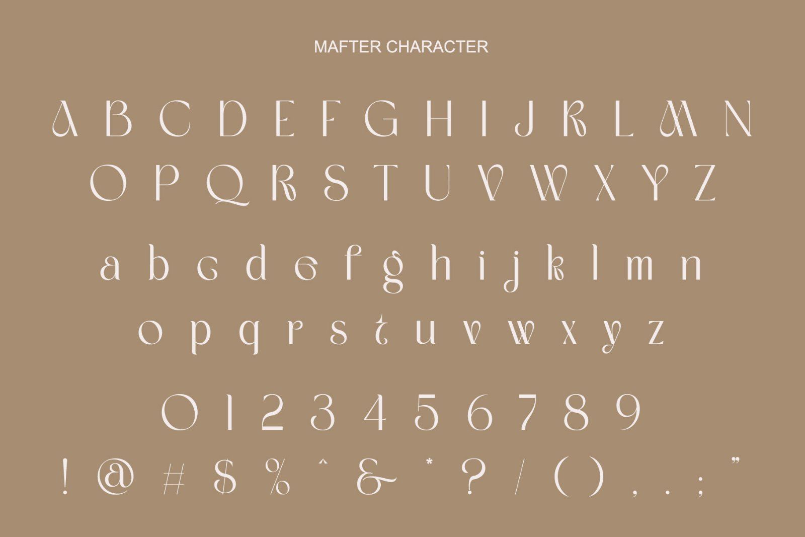 Mafter Elegant Serif Typeface — image 6
