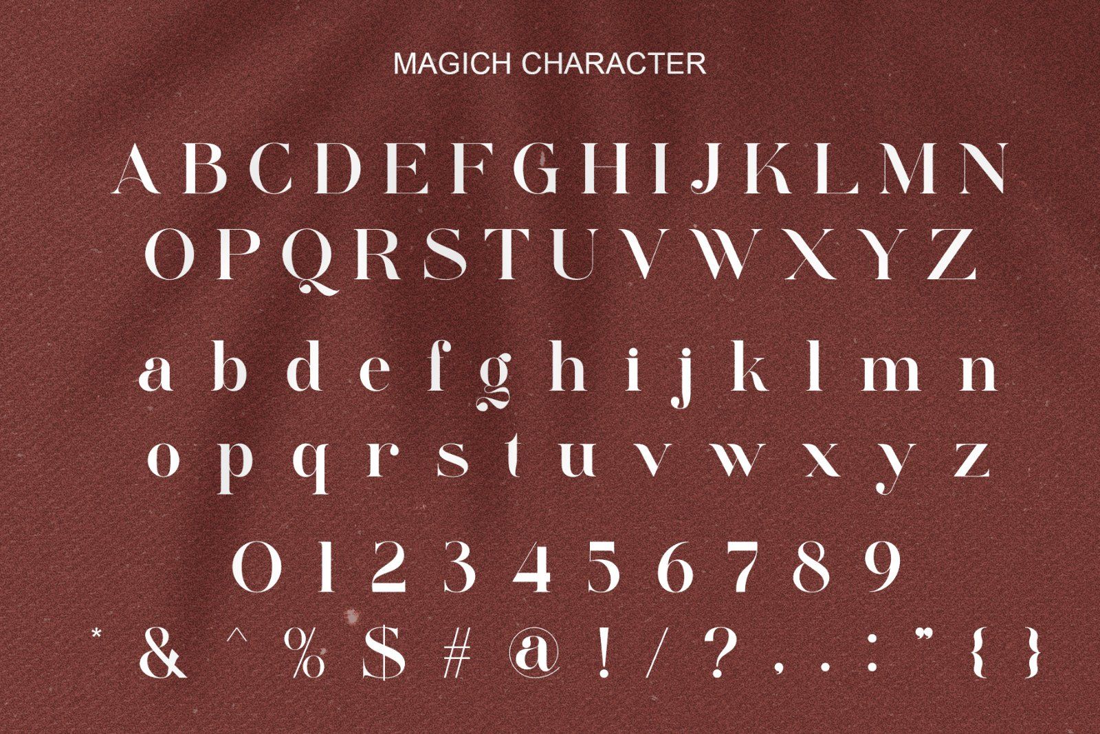 Magich Modern Serif Typeface — image 6