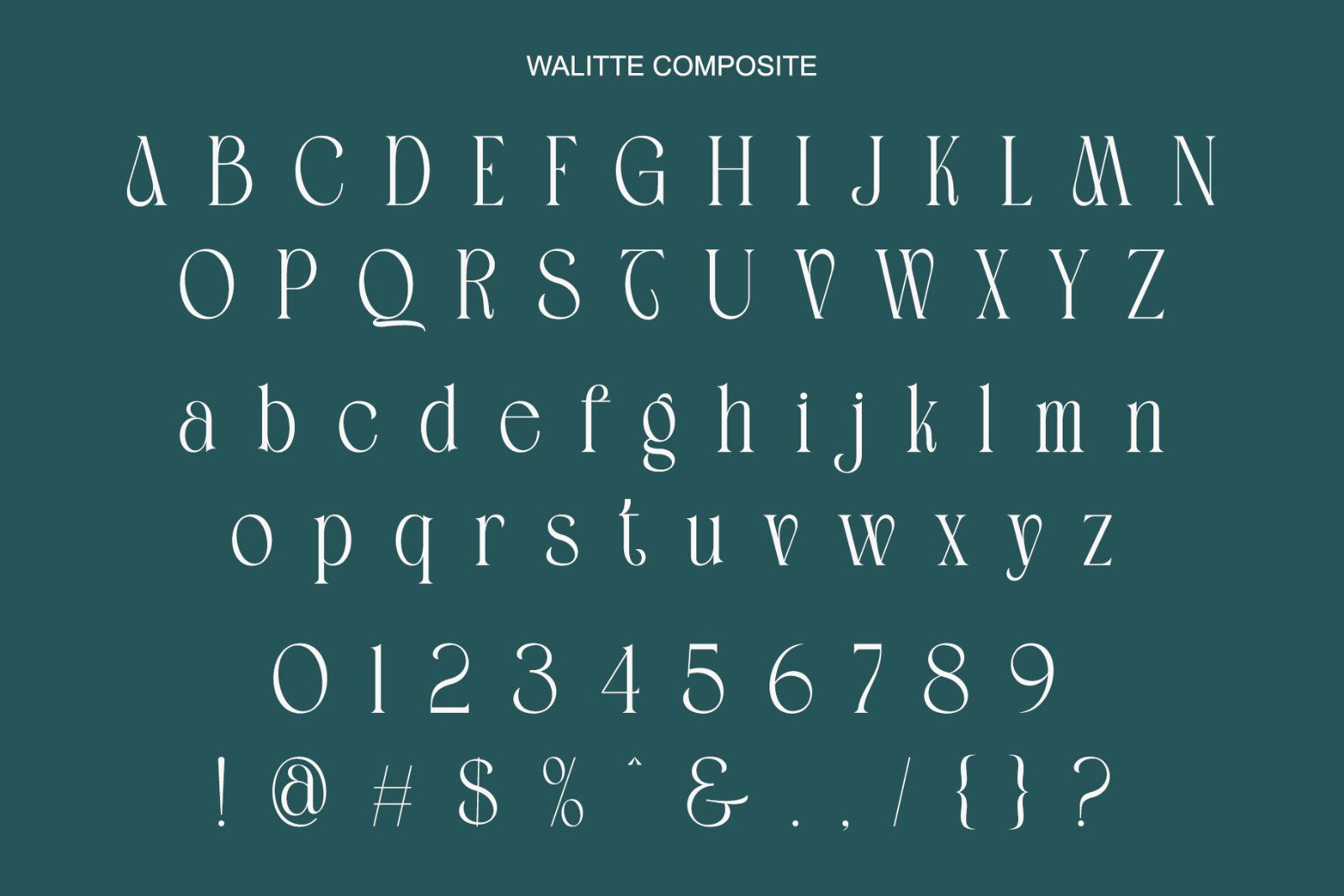 Walitte Modern Elegant Serif — image 7