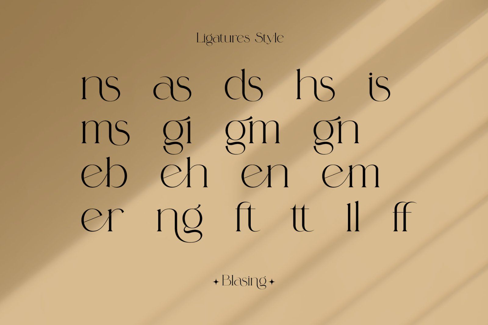 Blasing Aesthetic Serif Font — image 8