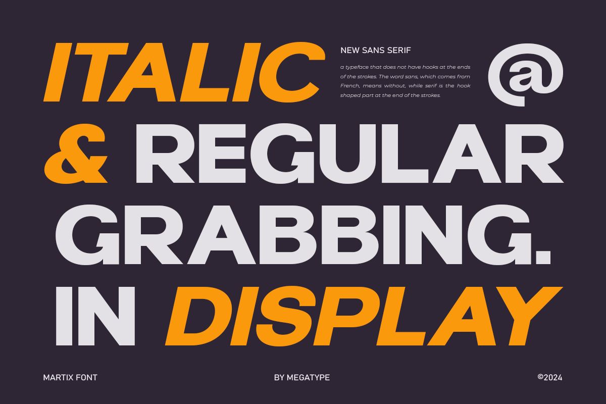 Martix Sans Serif Font — image 2
