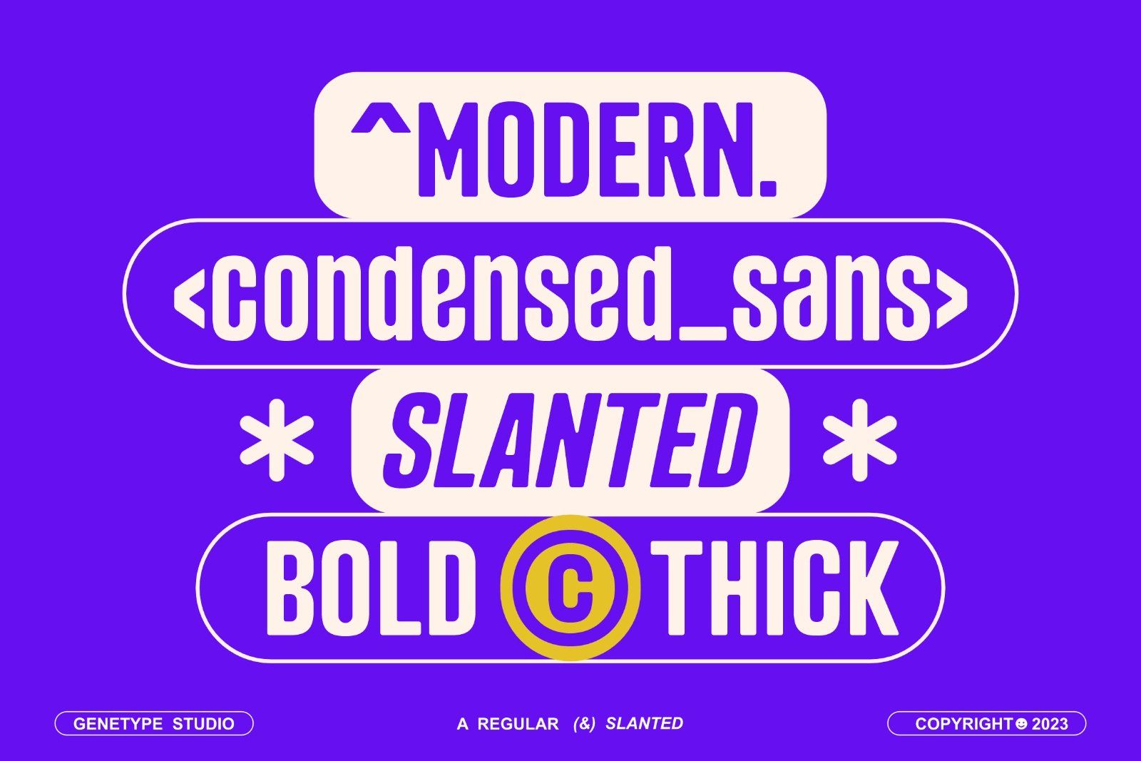Scenarie Display&nbsp;Typeface — image 3