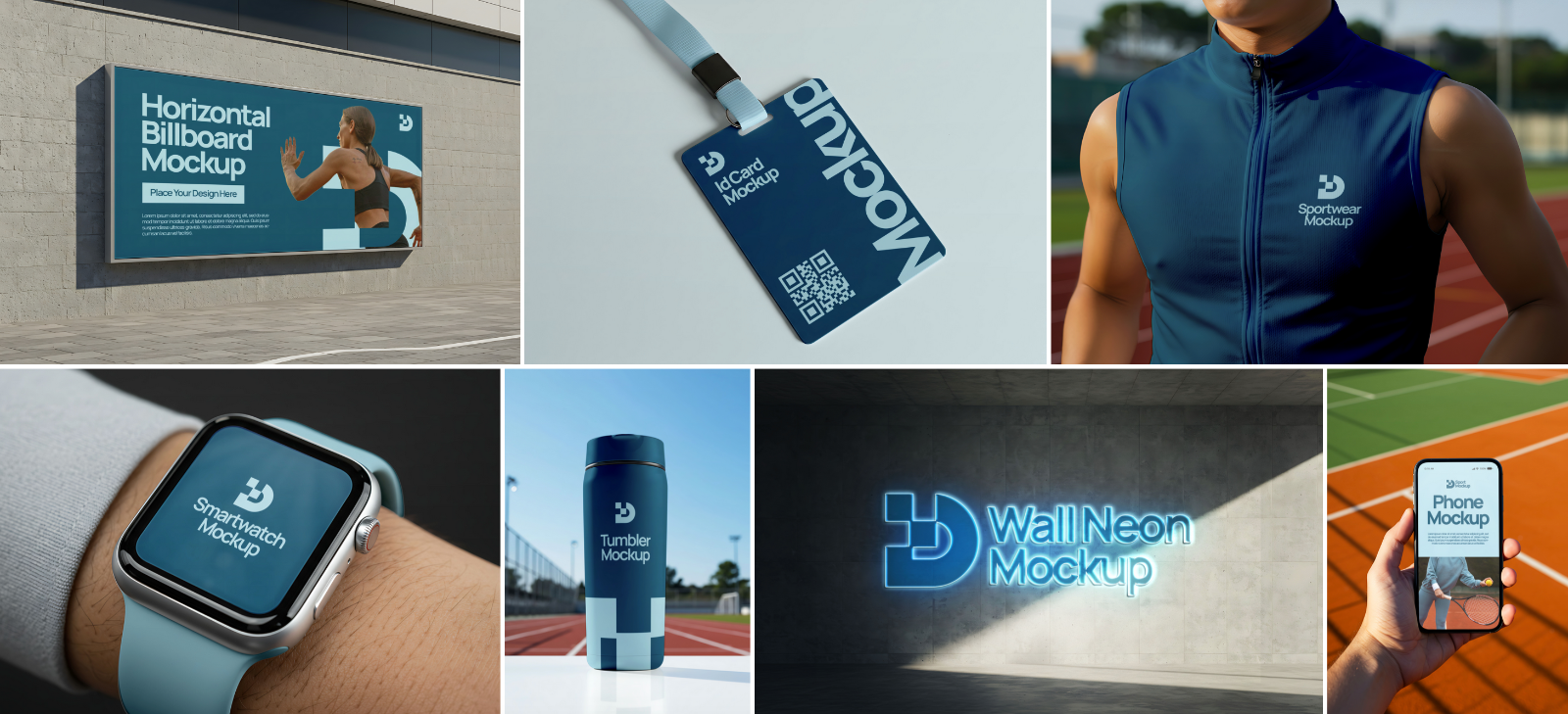 Premium Sport Branding Mockup - 15 PSD Template for Sport Brand — image 3