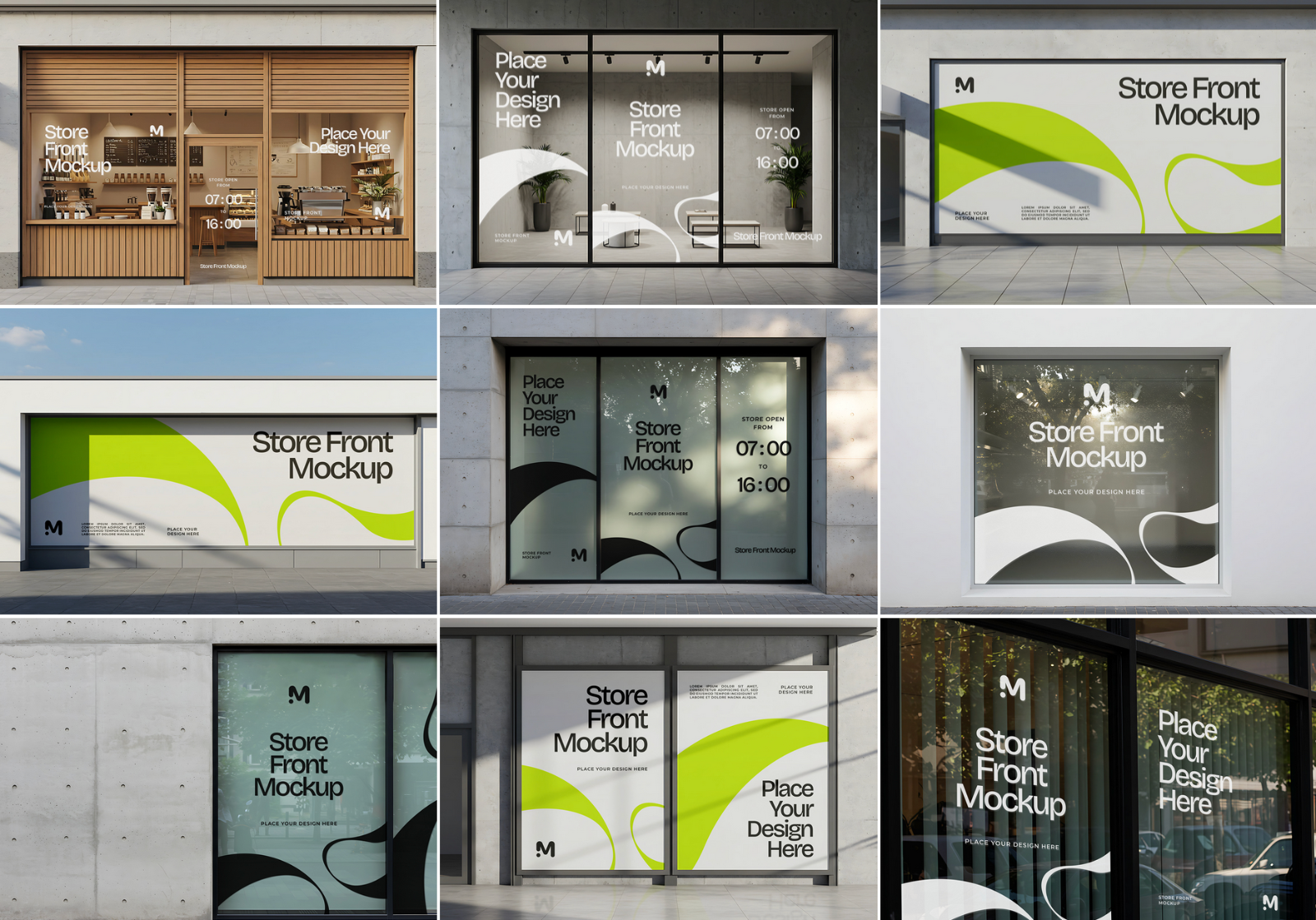 15 Premium Store Front Mockup Collection — image 2