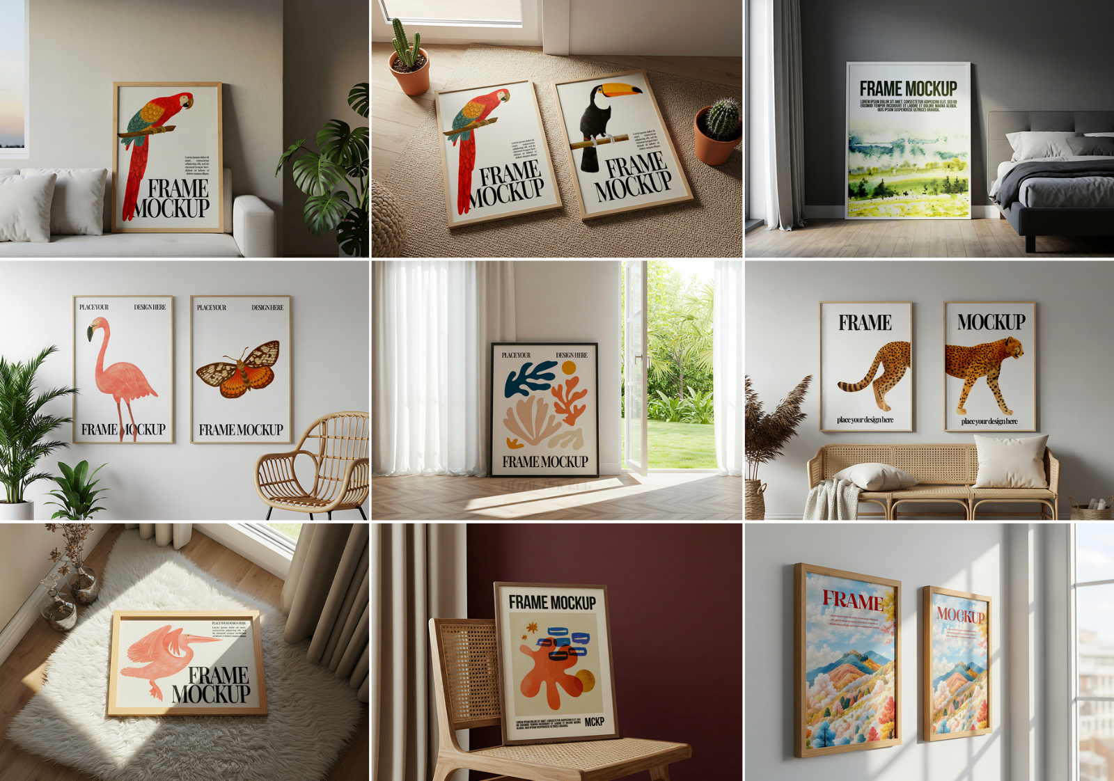 20 Premium Frame Mockup Bundle Collection — image 2