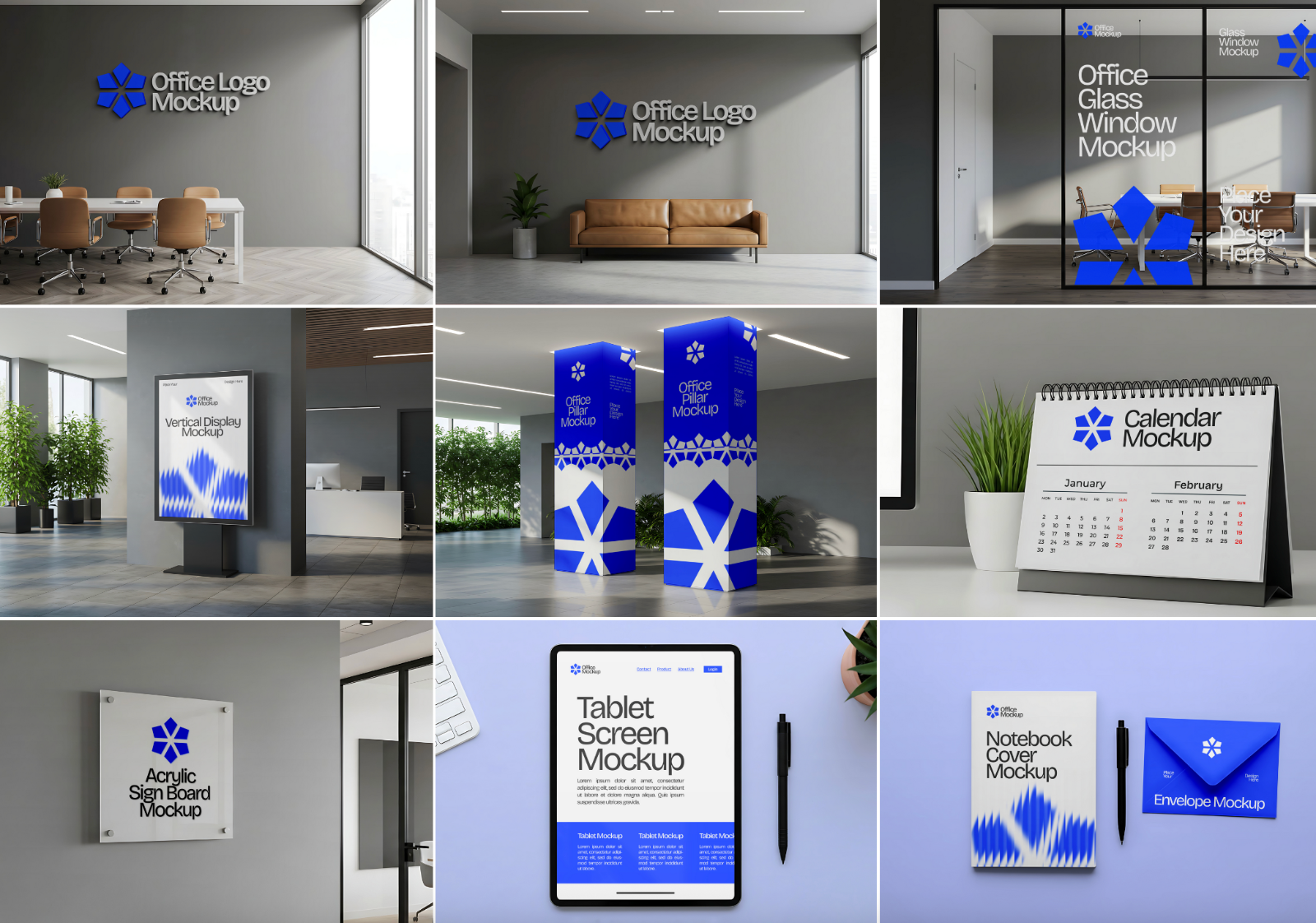 15 Premium Office Branding Mockup — image 2