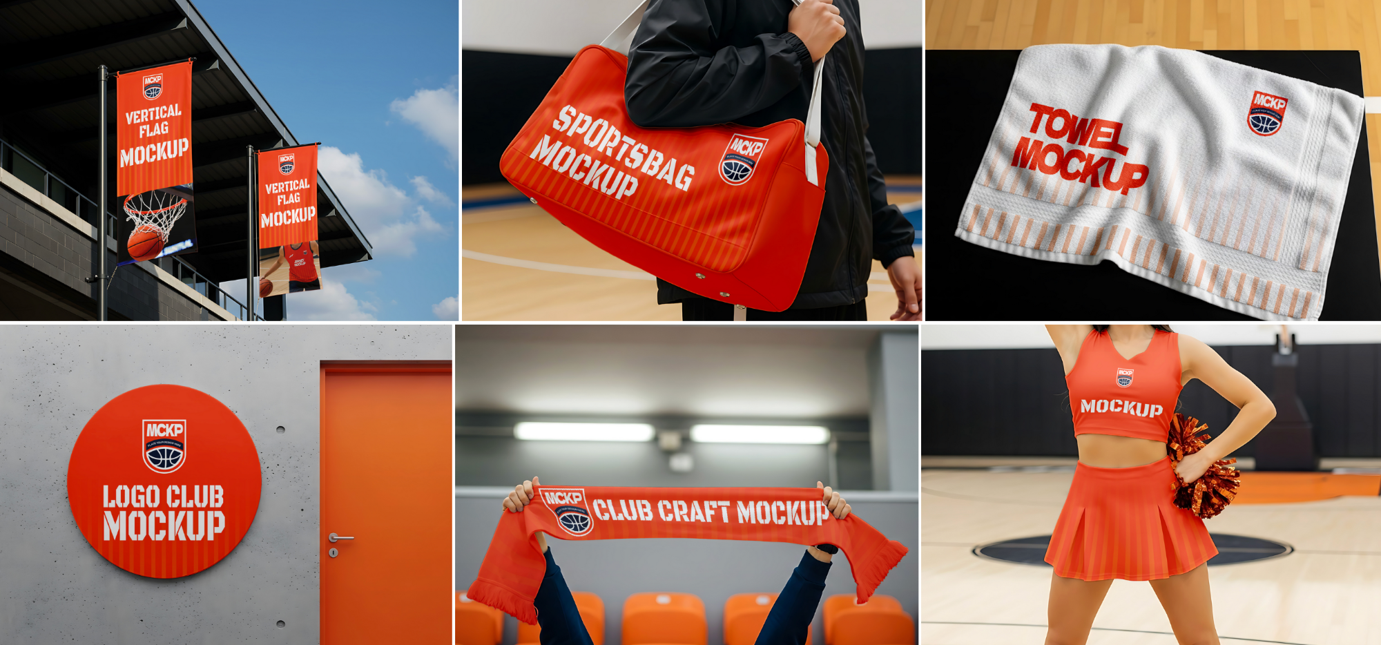 15 PSD Basketball Club Branding Mockup Kit – Jersey, Sports Bag, Poster, Flyer & More — image 3