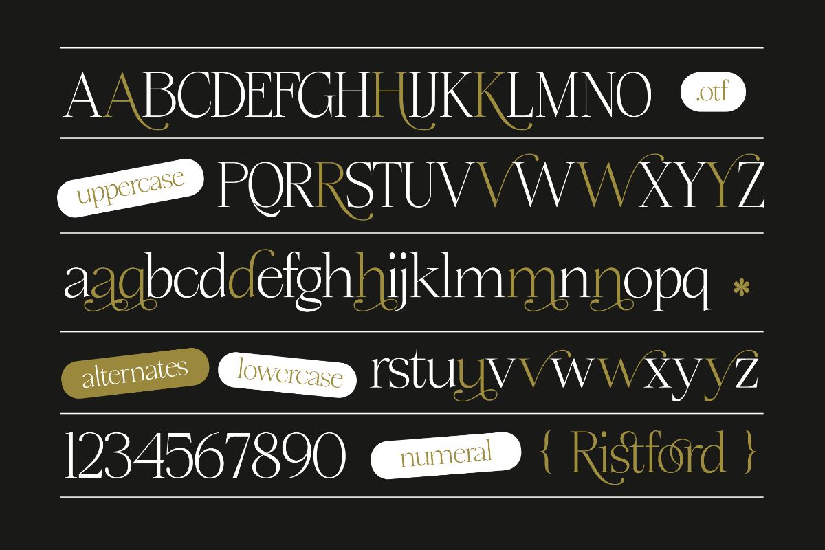 Ristford - Elegant Luxury Serif — image 10