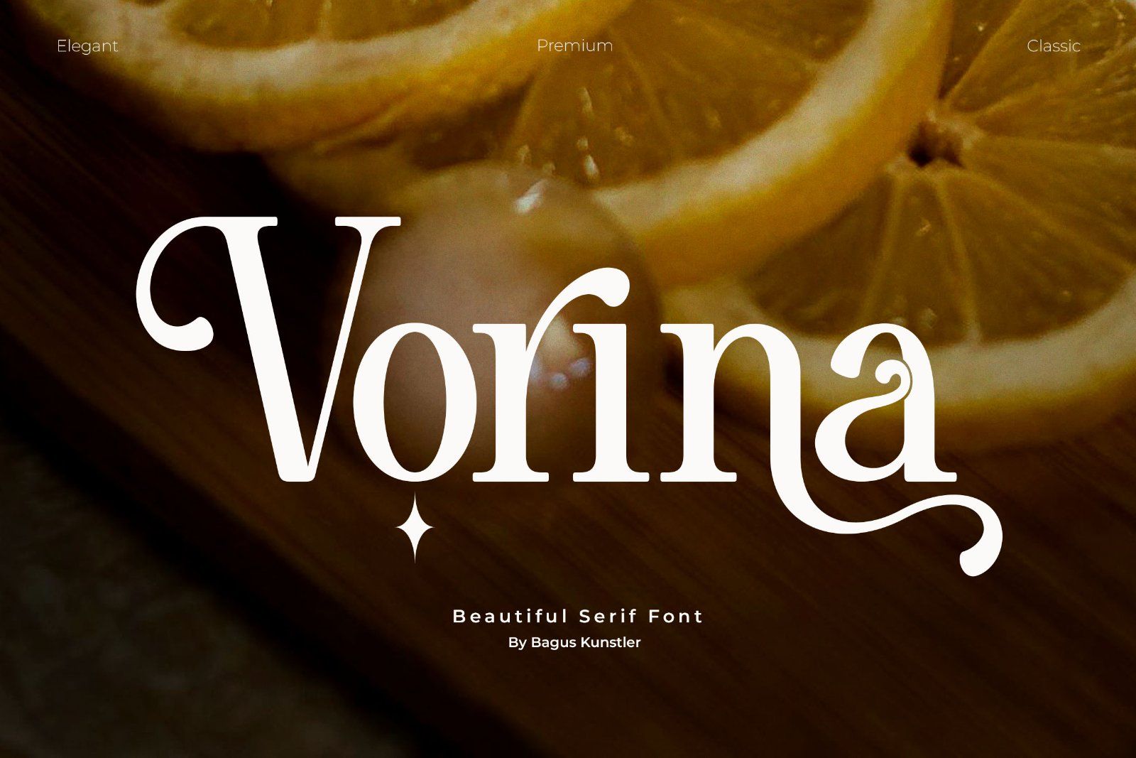 Vorina - Retro Serif Font — image 1