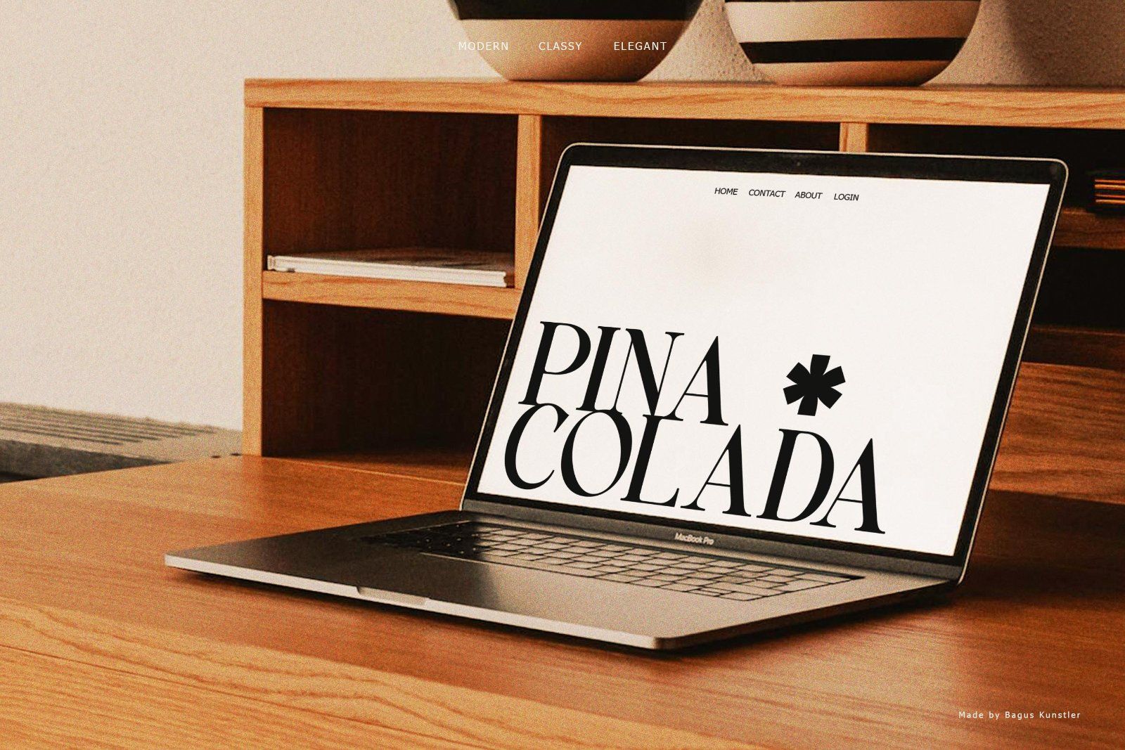 Pongor - Retro Elegant Serif Font — image 3