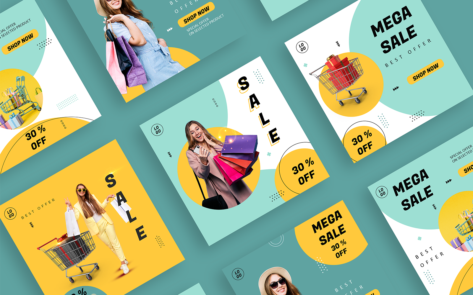 Shopping - Social Media Template-024-22 — image 1