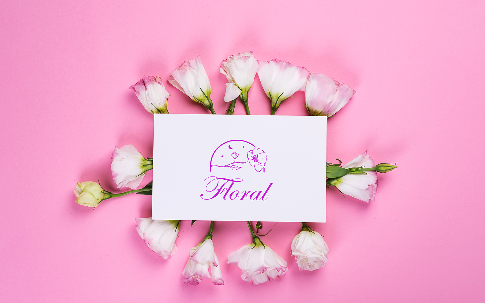 Simple Flower Logo Template-09-22 — image 1