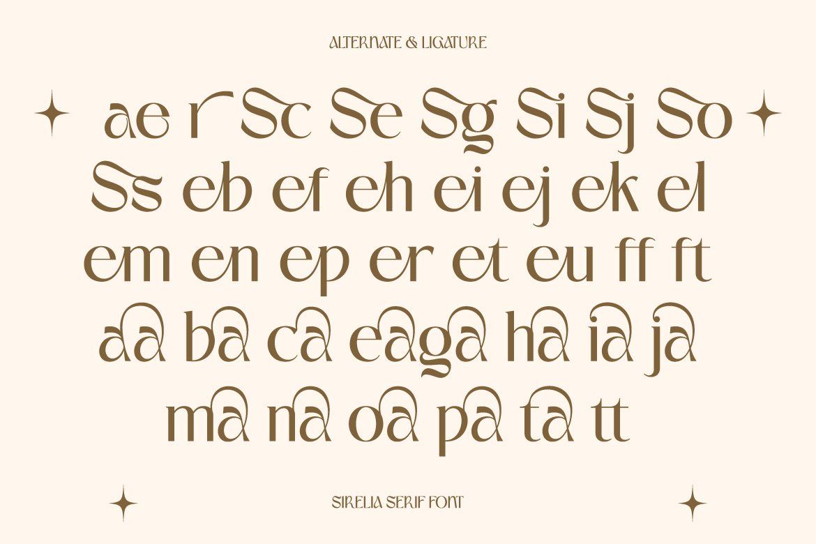 Sirelia – Modern Elegant Serif Typeface — image 5