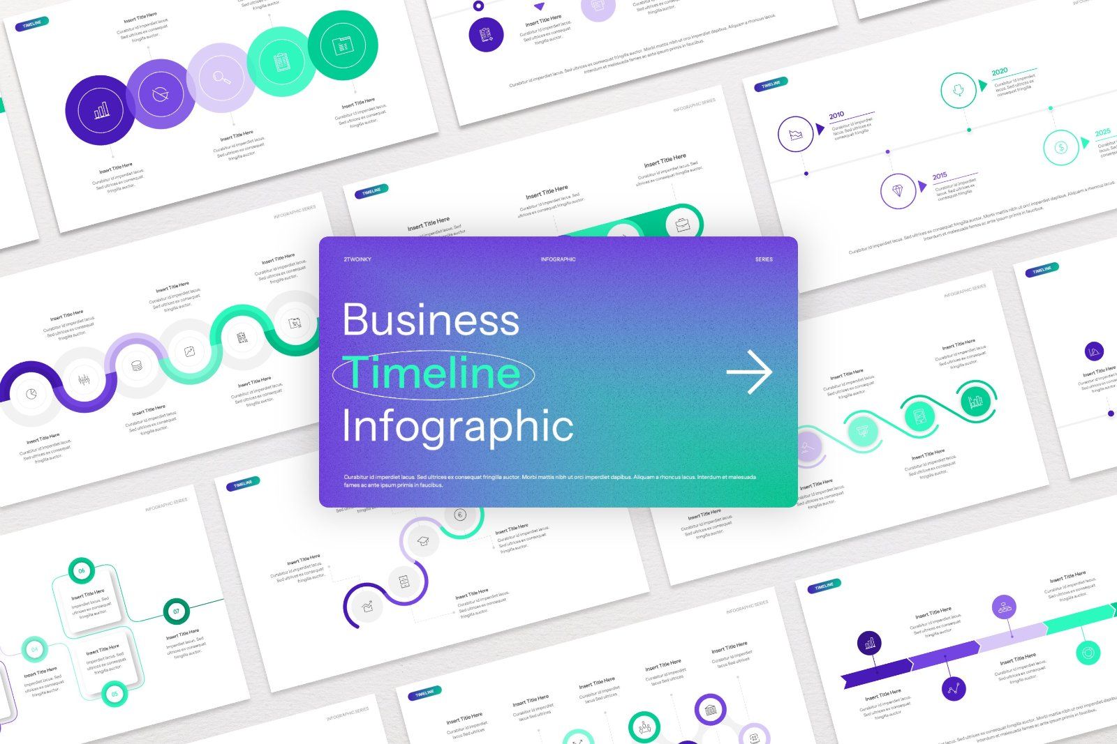 Business Timeline Infographic Presentation — image 1