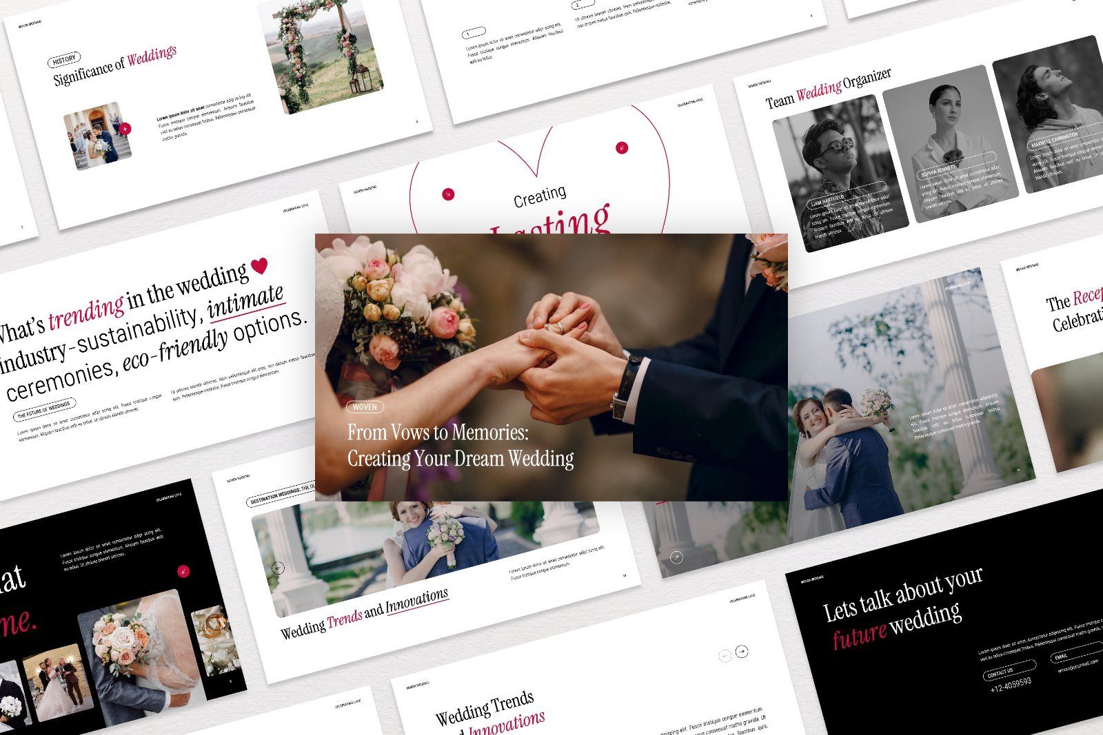 Woven – Elegant Wedding Presentation — image 1