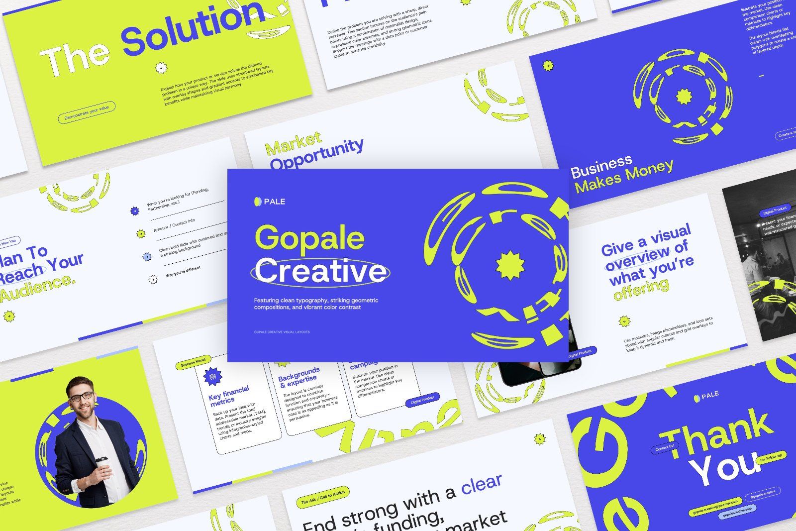 Gopale – Creative Pitch Deck Presentation — image 1