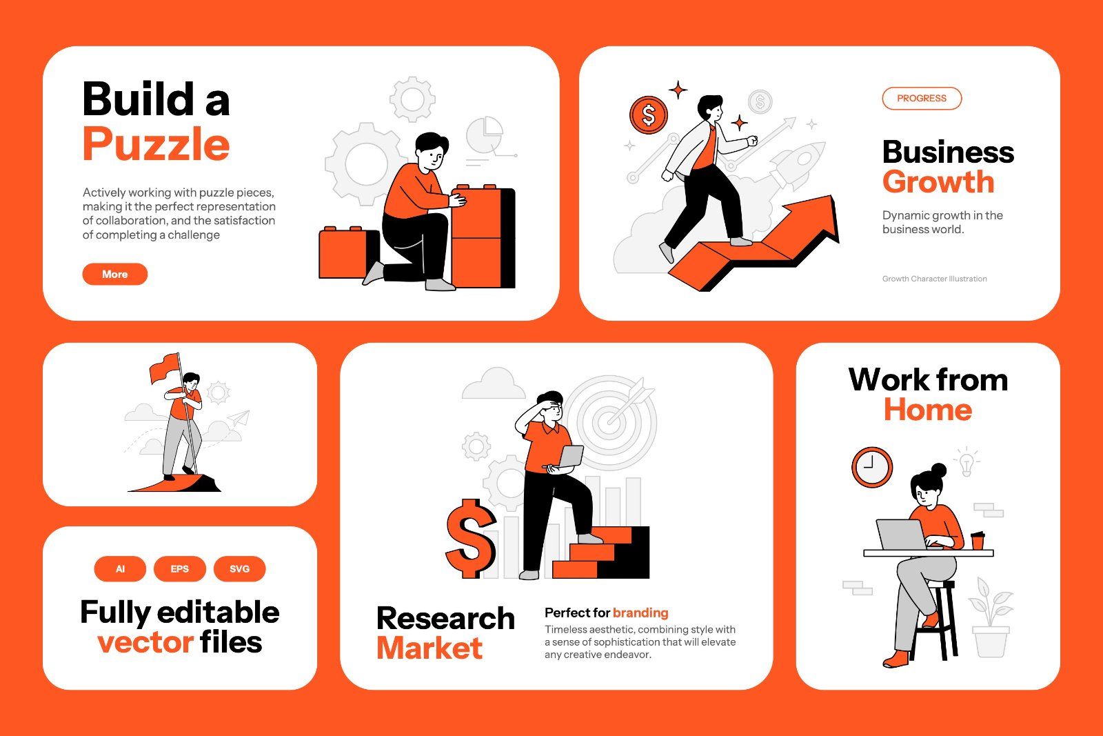 Dablo - Start Up Business Illustration Pack — image 2