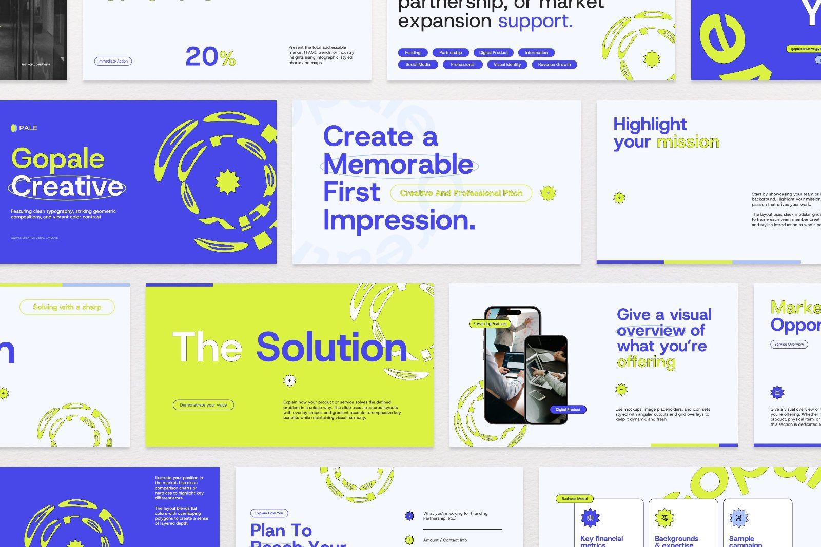 Gopale – Creative Pitch Deck Presentation — image 5