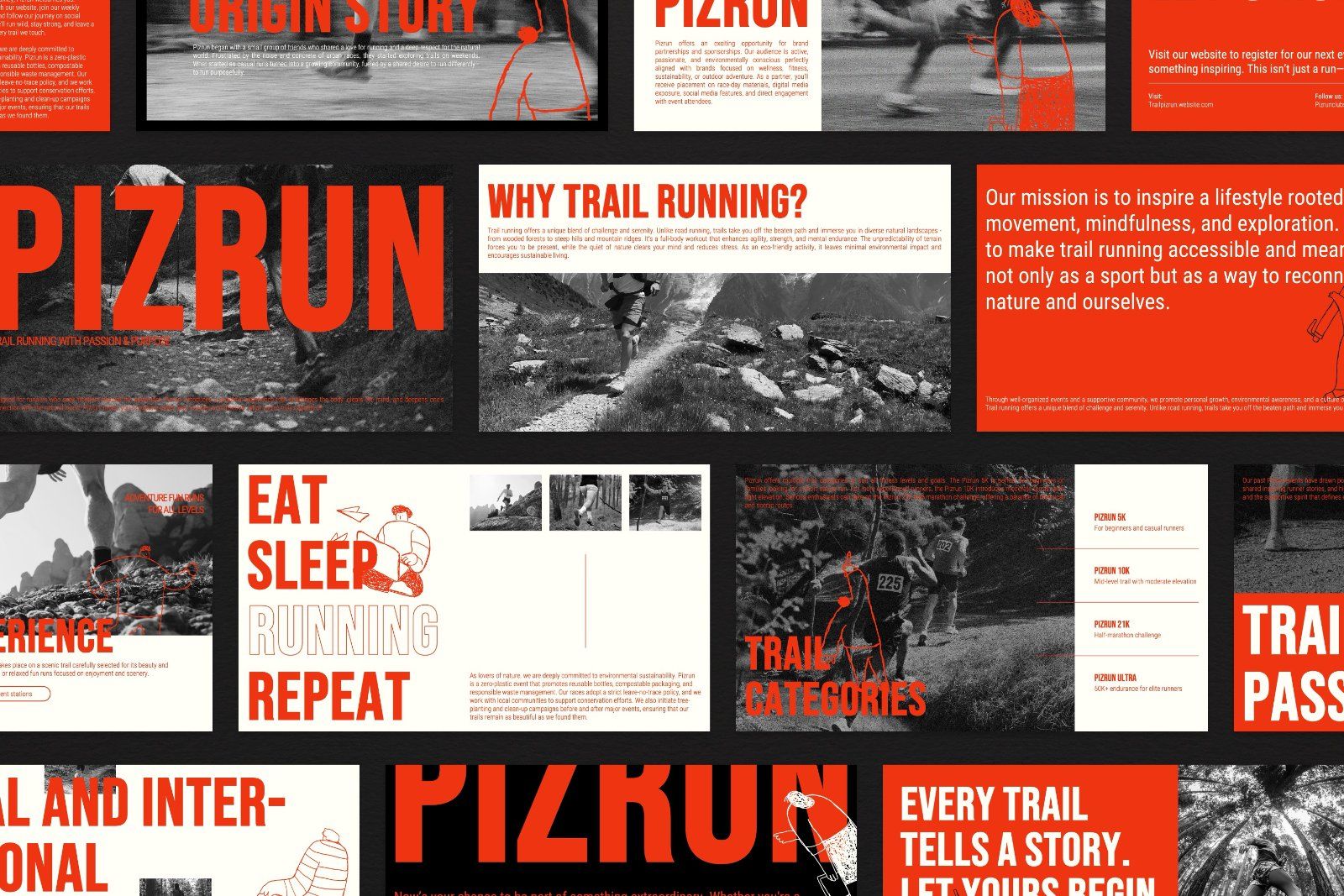 Pizrun – Trail Run Bold Typography Presentation — image 5