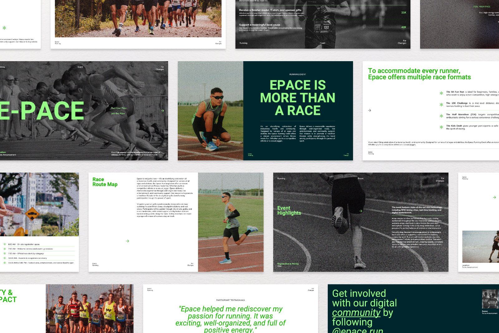 Epace – Running Event Presentation — image 6