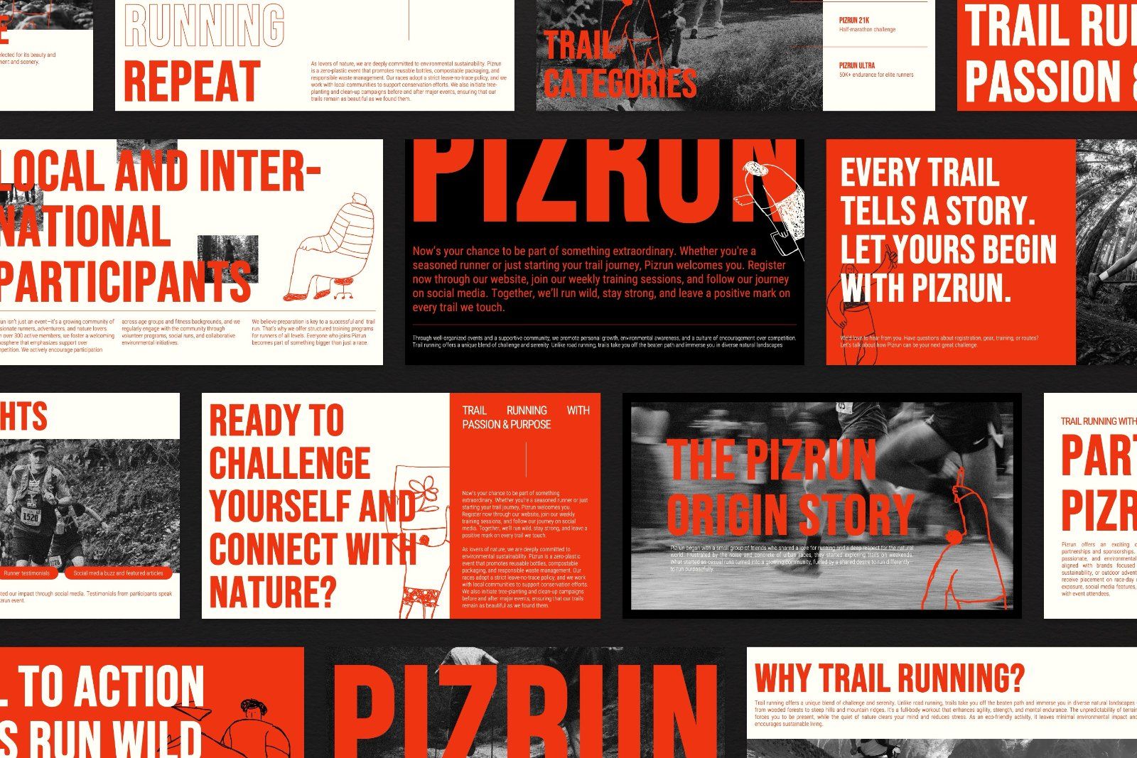 Pizrun – Trail Run Bold Typography Presentation — image 6