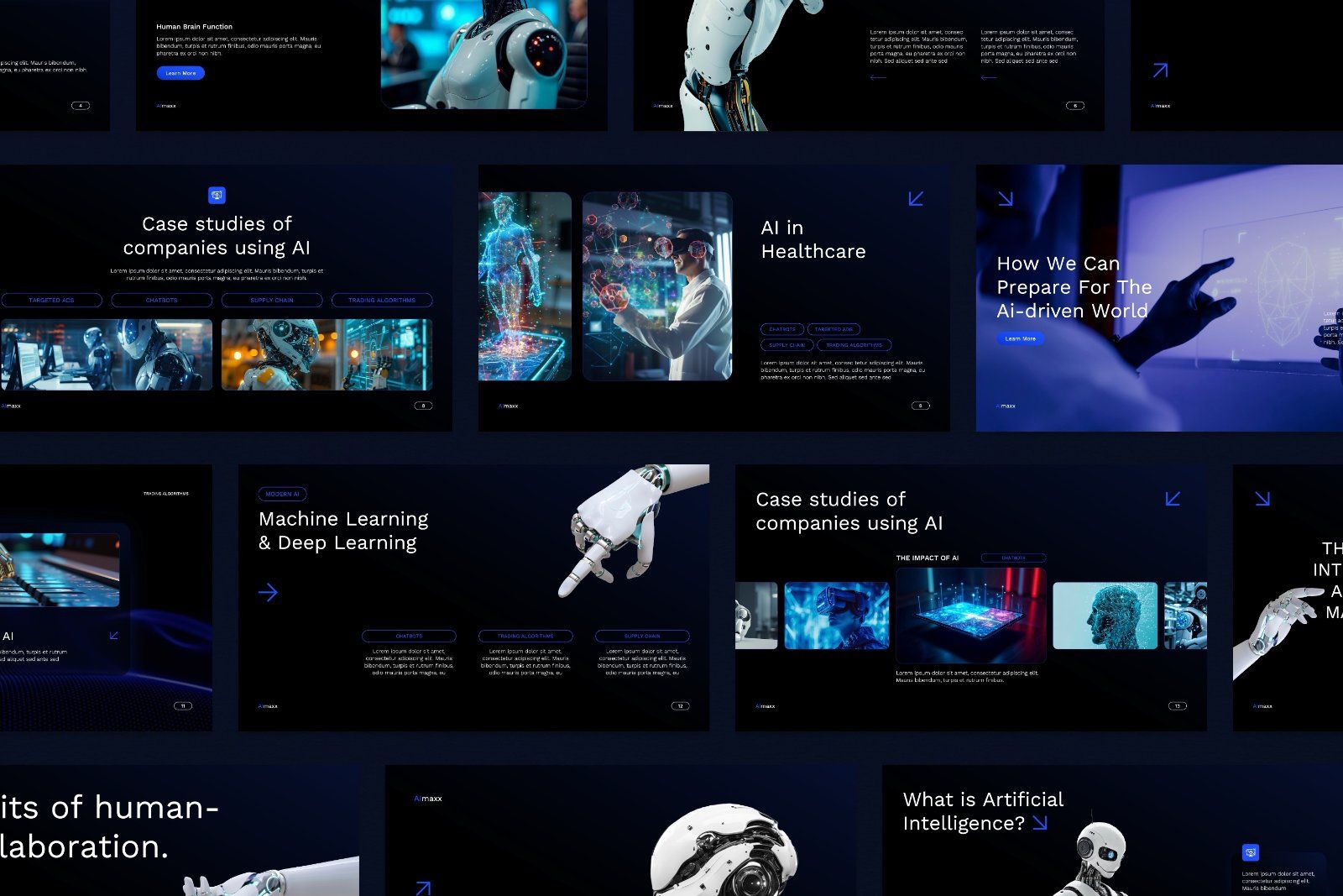 Aimaxx – Futuristic AI & Technology Presentation — image 6