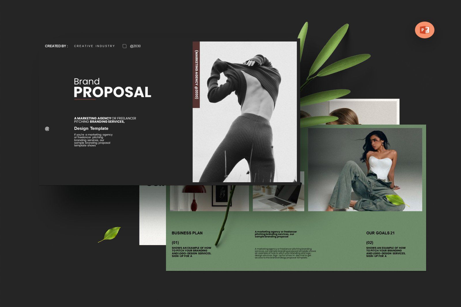 Creative Brand Proposal Presentation Template — image 1
