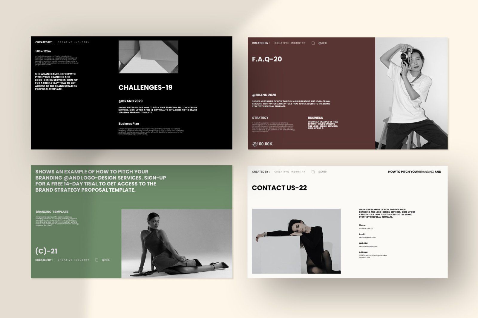 Creative Brand Proposal Presentation Template — image 10