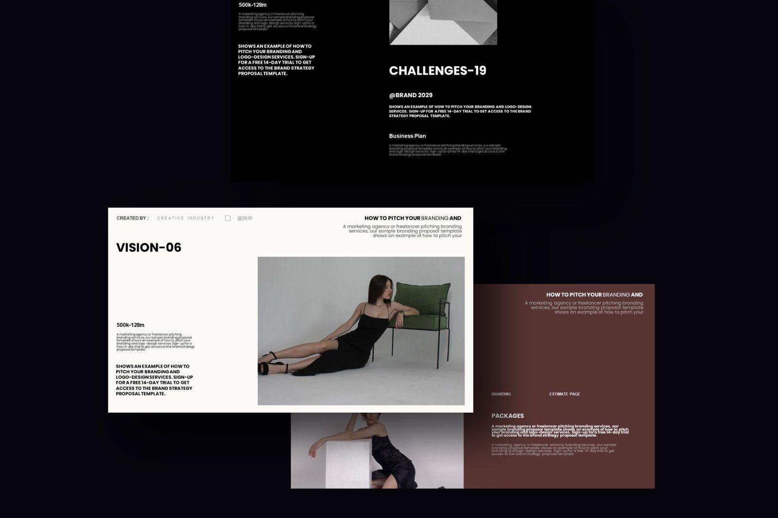 Creative Brand Proposal Presentation Template — image 2