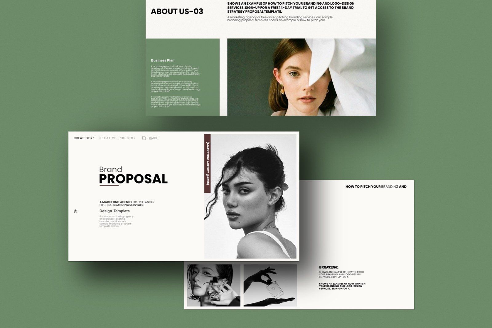 Creative Brand Proposal Presentation Template — image 3