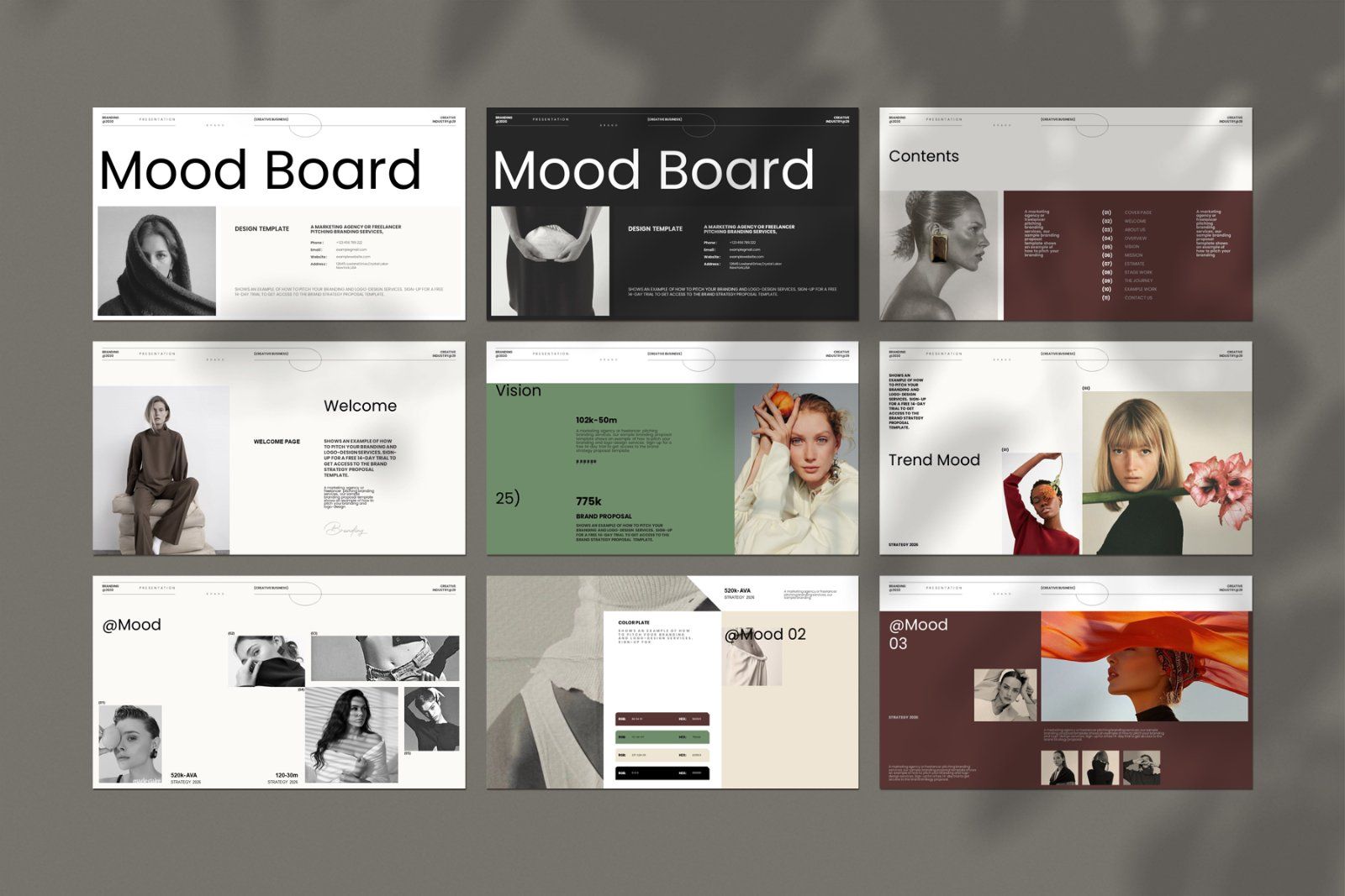 Mood Board Presentation Template — image 4
