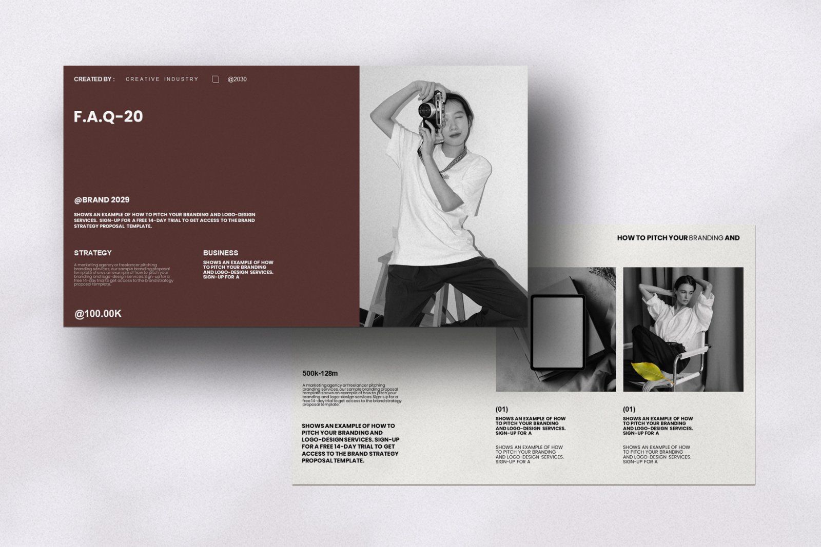 Creative Brand Proposal Presentation Template — image 4