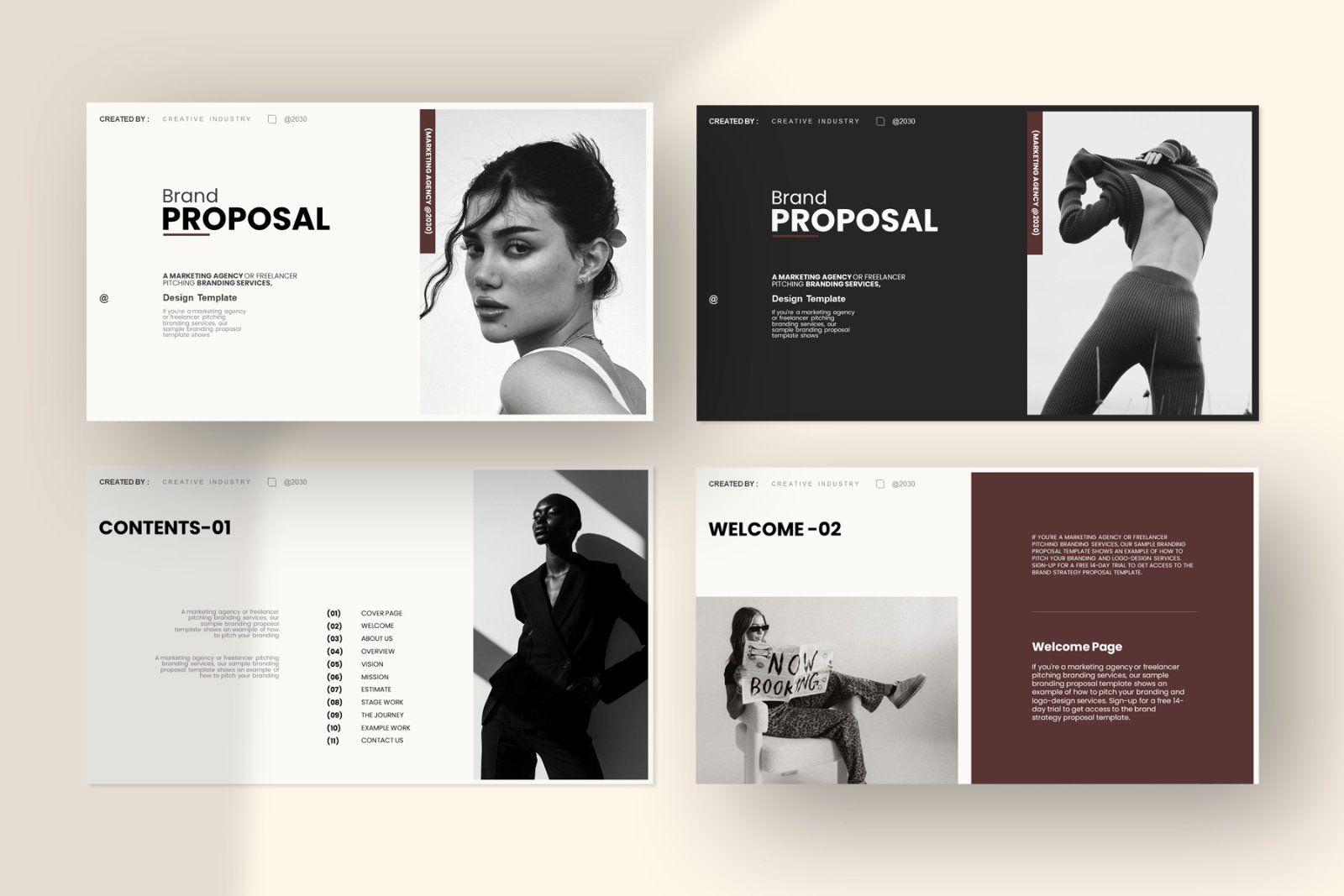 Creative Brand Proposal Presentation Template — image 5