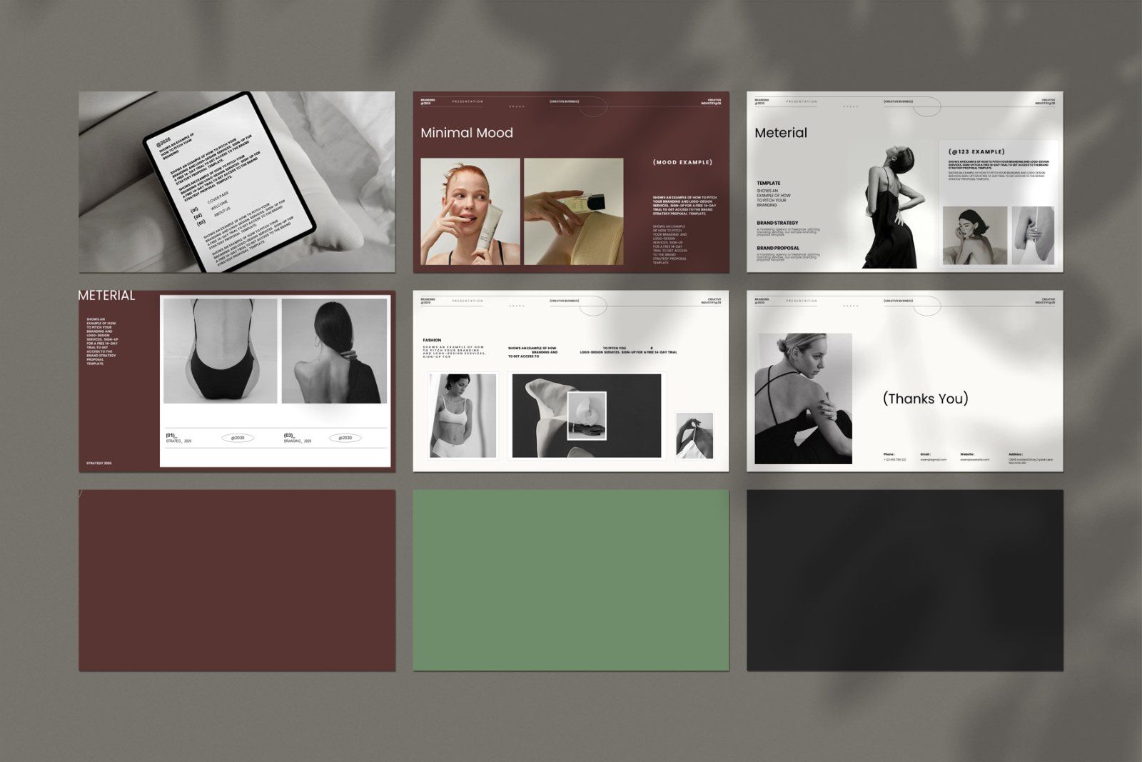 Mood Board Presentation Template — image 6