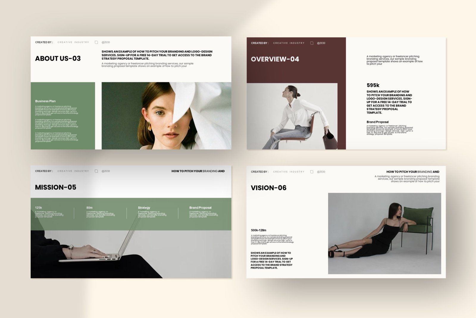 Creative Brand Proposal Presentation Template — image 6