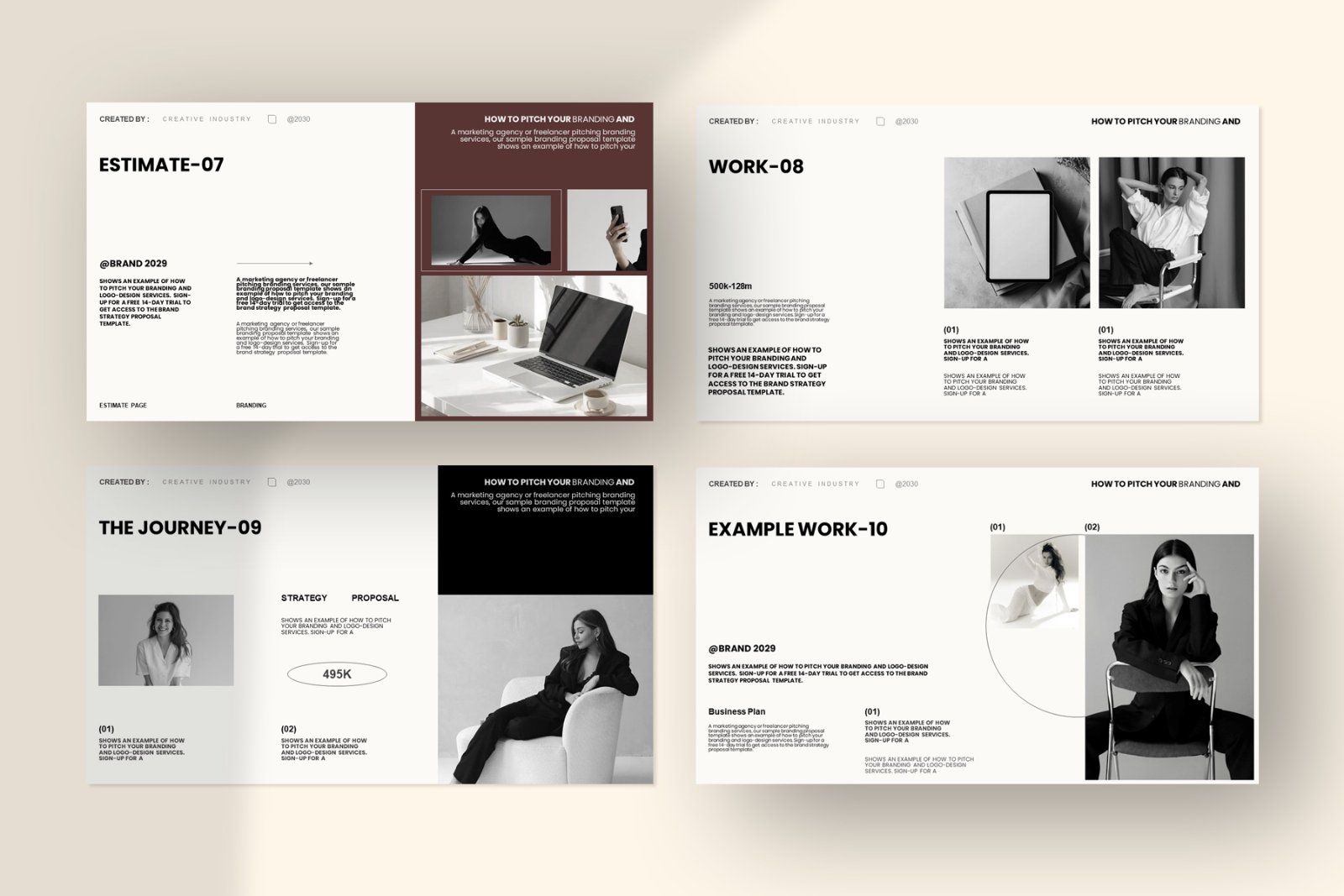 Creative Brand Proposal Presentation Template — image 7